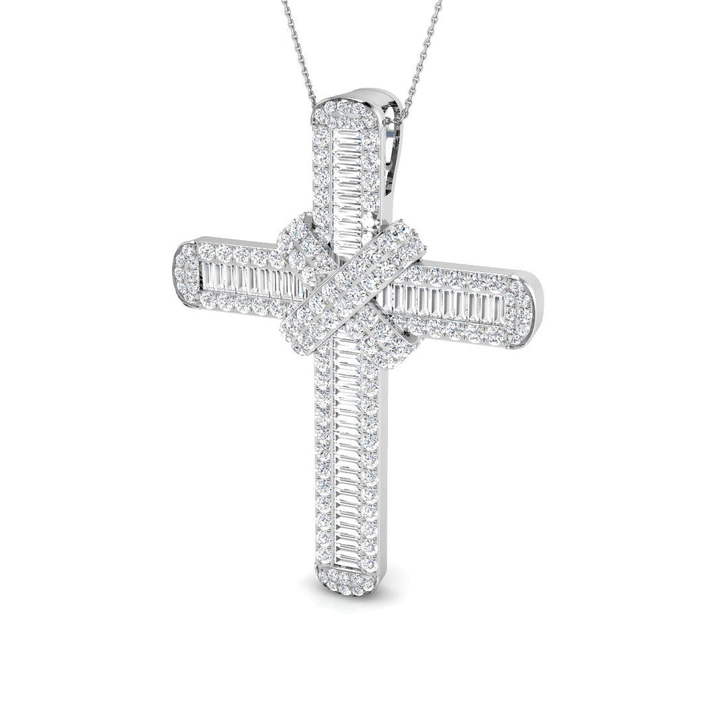 SP4764 — Cross - 9k White Gold