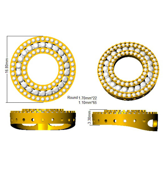 SP4768 — Pendant - 9k Yellow Gold detail