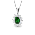 SP4783 — Pendant - 18 KT White Gold