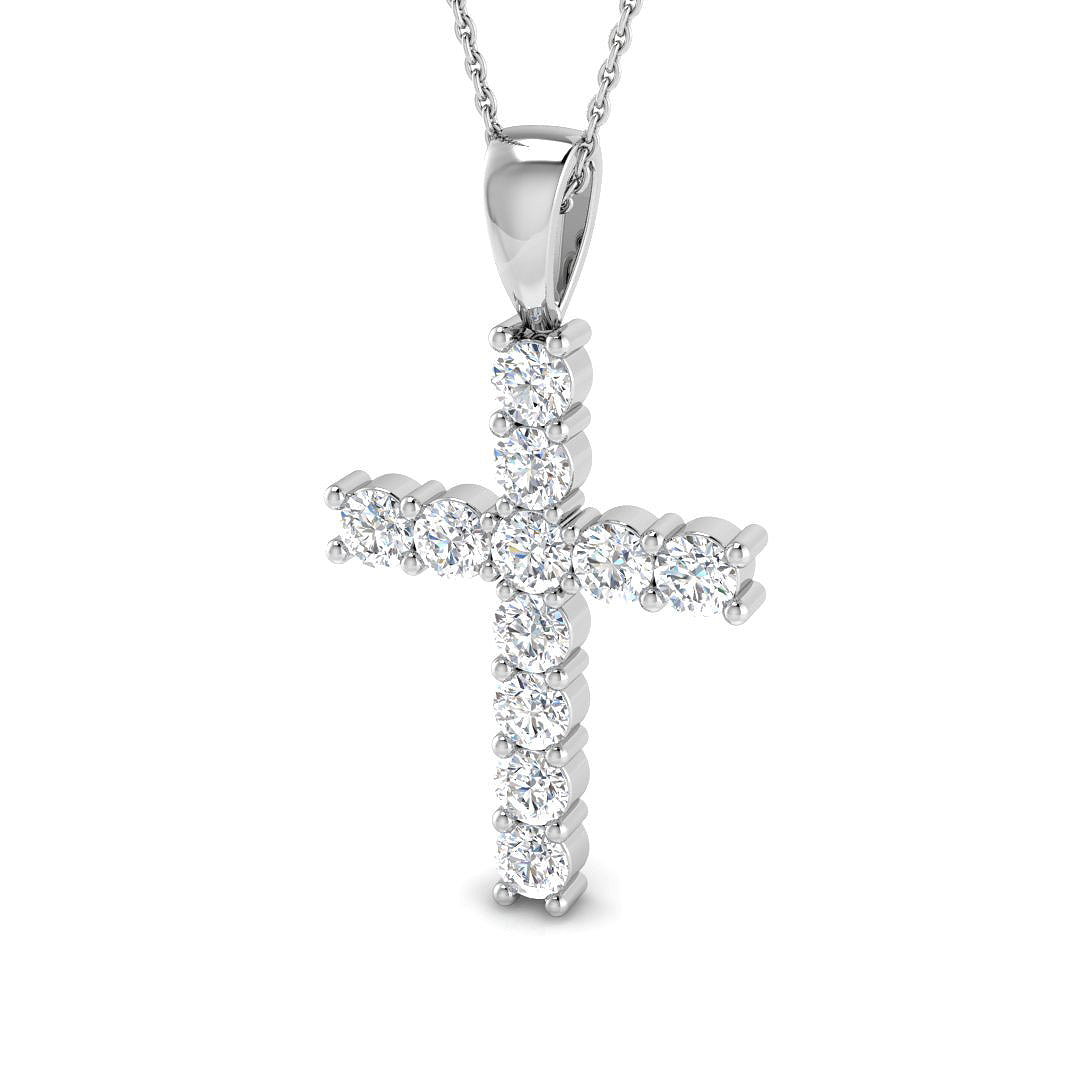 SP4795 — Cross - 18k White Gold