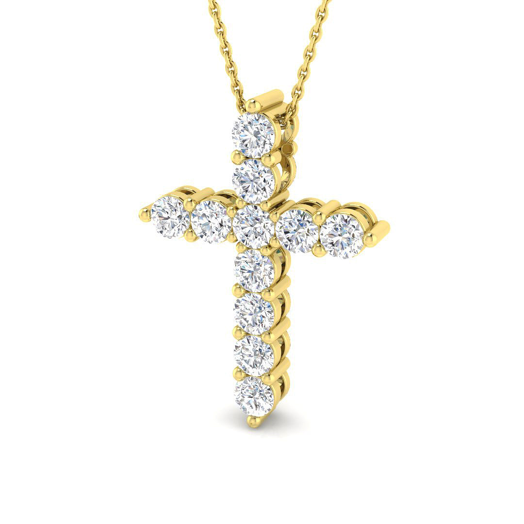 SP4801 — Cross - 9k Yellow Gold