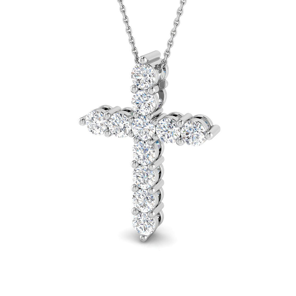 SP4802 — Cross - 9k White Gold