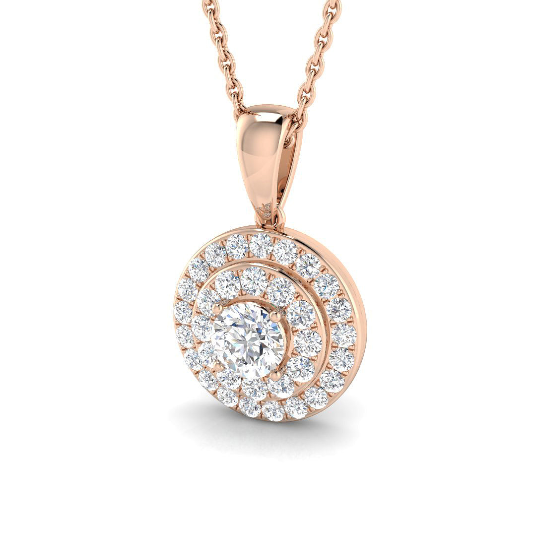 SP4804 — Pendant - 9k Rose Gold