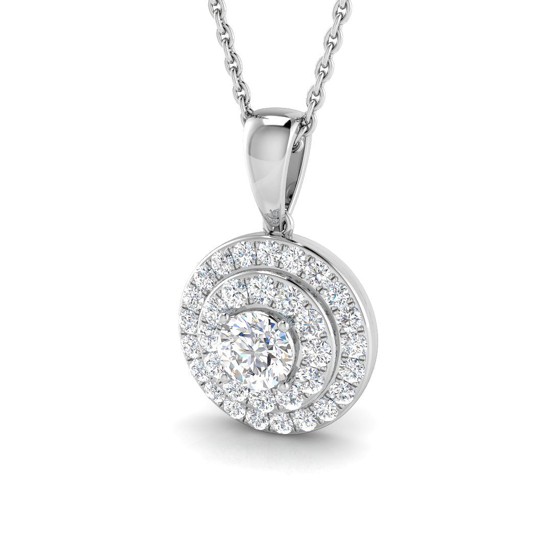 SP4804 — Pendant - 9k White Gold