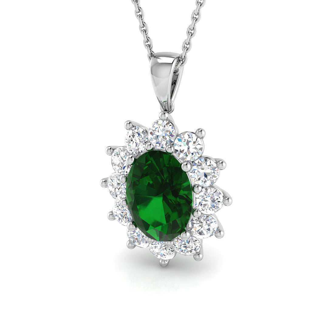 SP4812 — Pendant - 9k White Gold