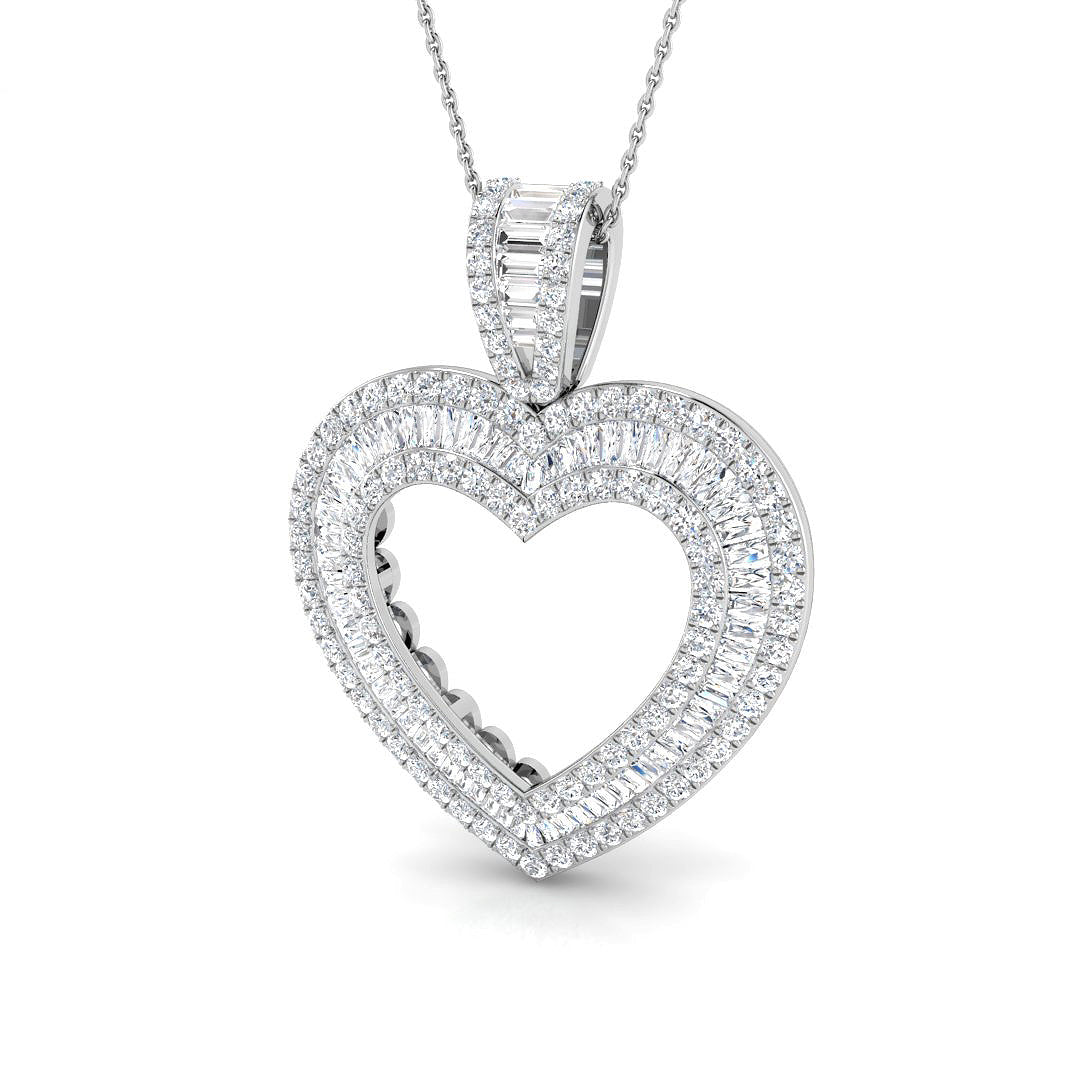 SP4826 — Pendant - 9k White Gold