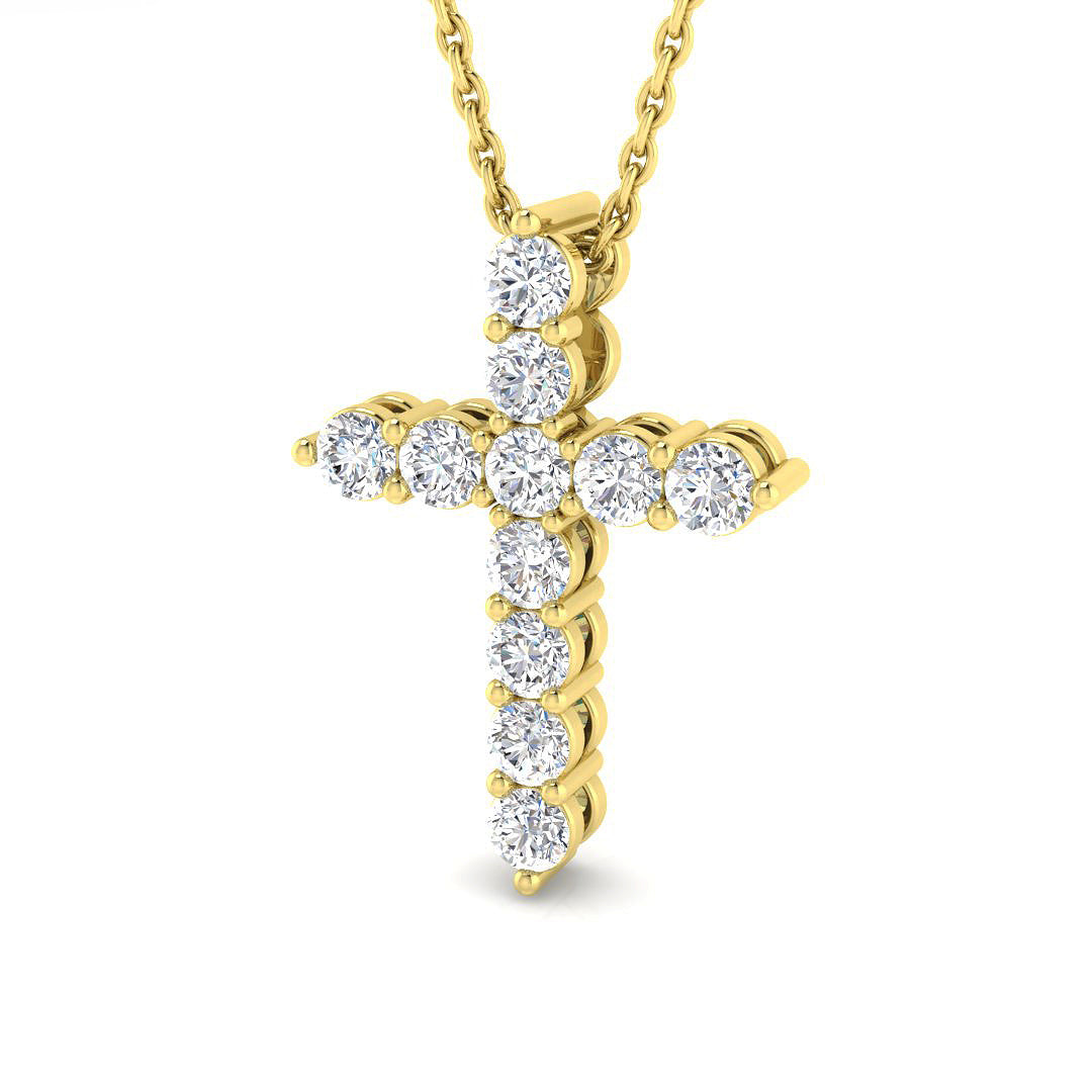 SP4853 — Cross - 9k Yellow Gold