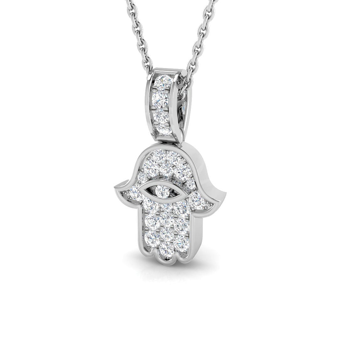 SP4854 — Pendant - 9k White Gold