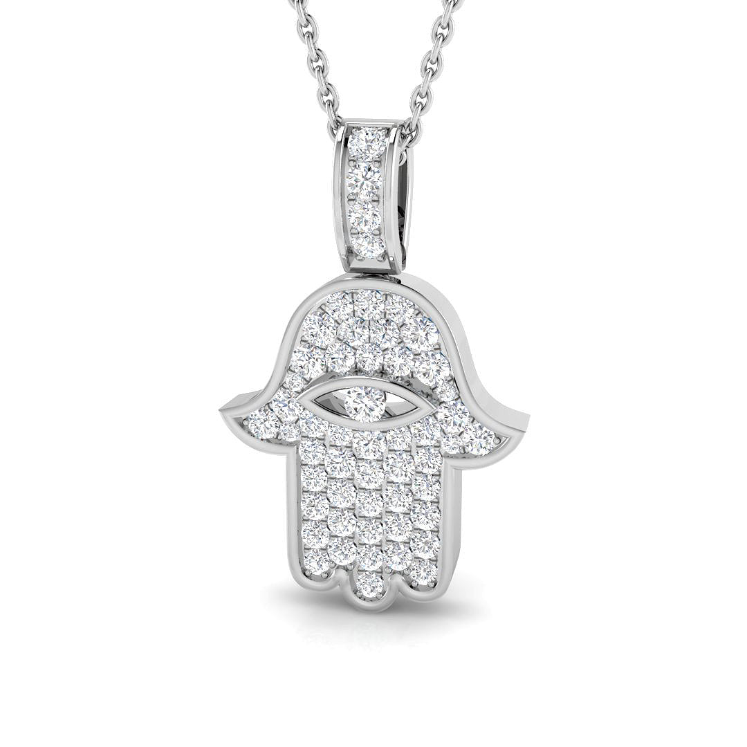 SP4857 — Pendant - 9k White Gold