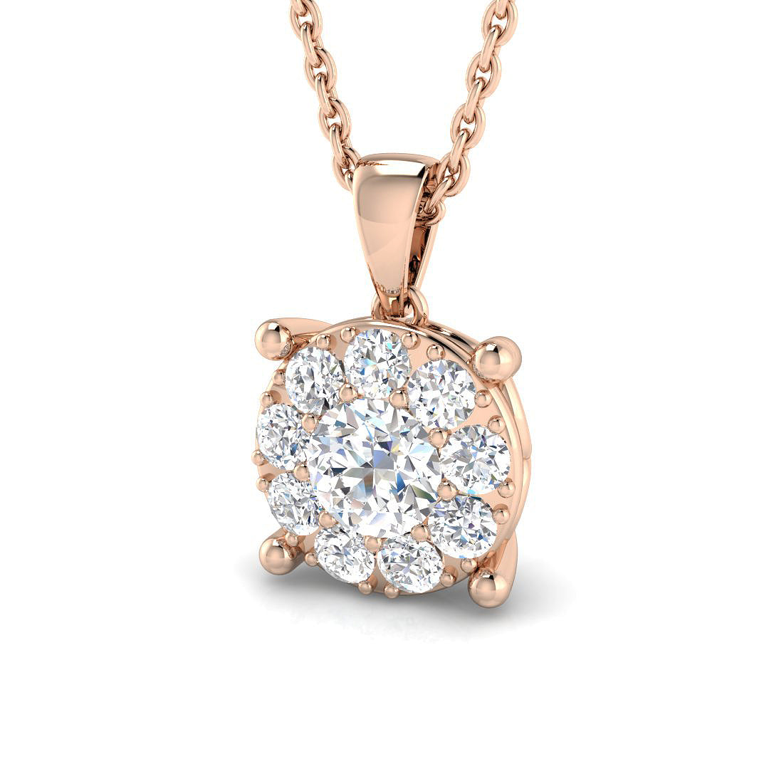 SP4862 — Pendant - 9k Rose Gold