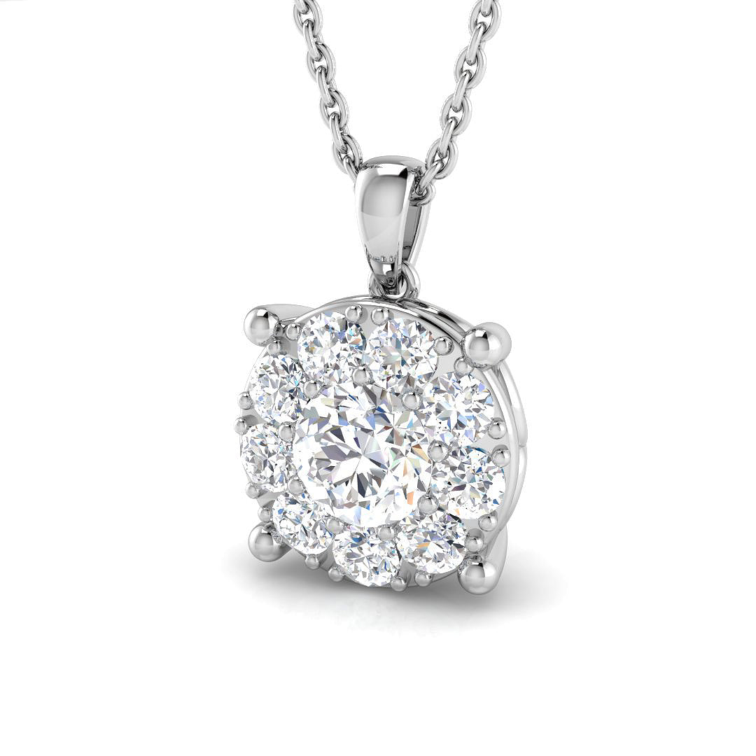 SP4863 — Pendant - 9k White Gold