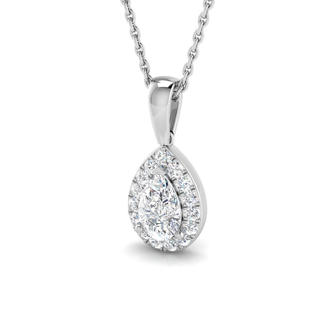 SP4882 — Pendant - 18 KT White Gold