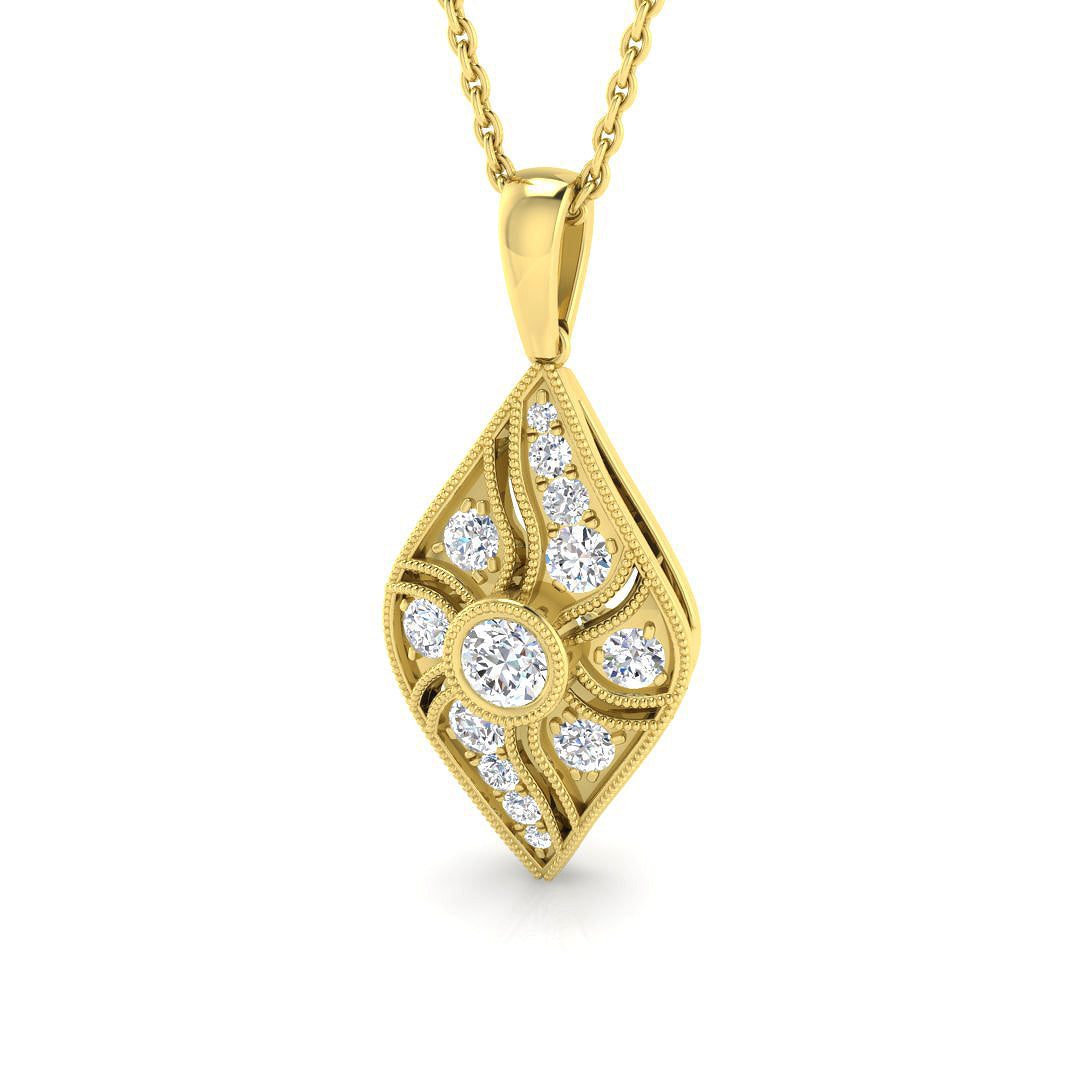 SP4891 — Pendant - 9k Yellow Gold