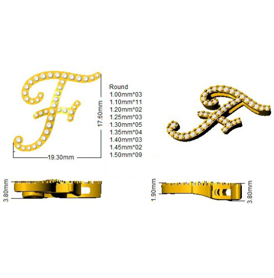 SP4909-F — Pendant - 9k Yellow Gold detail