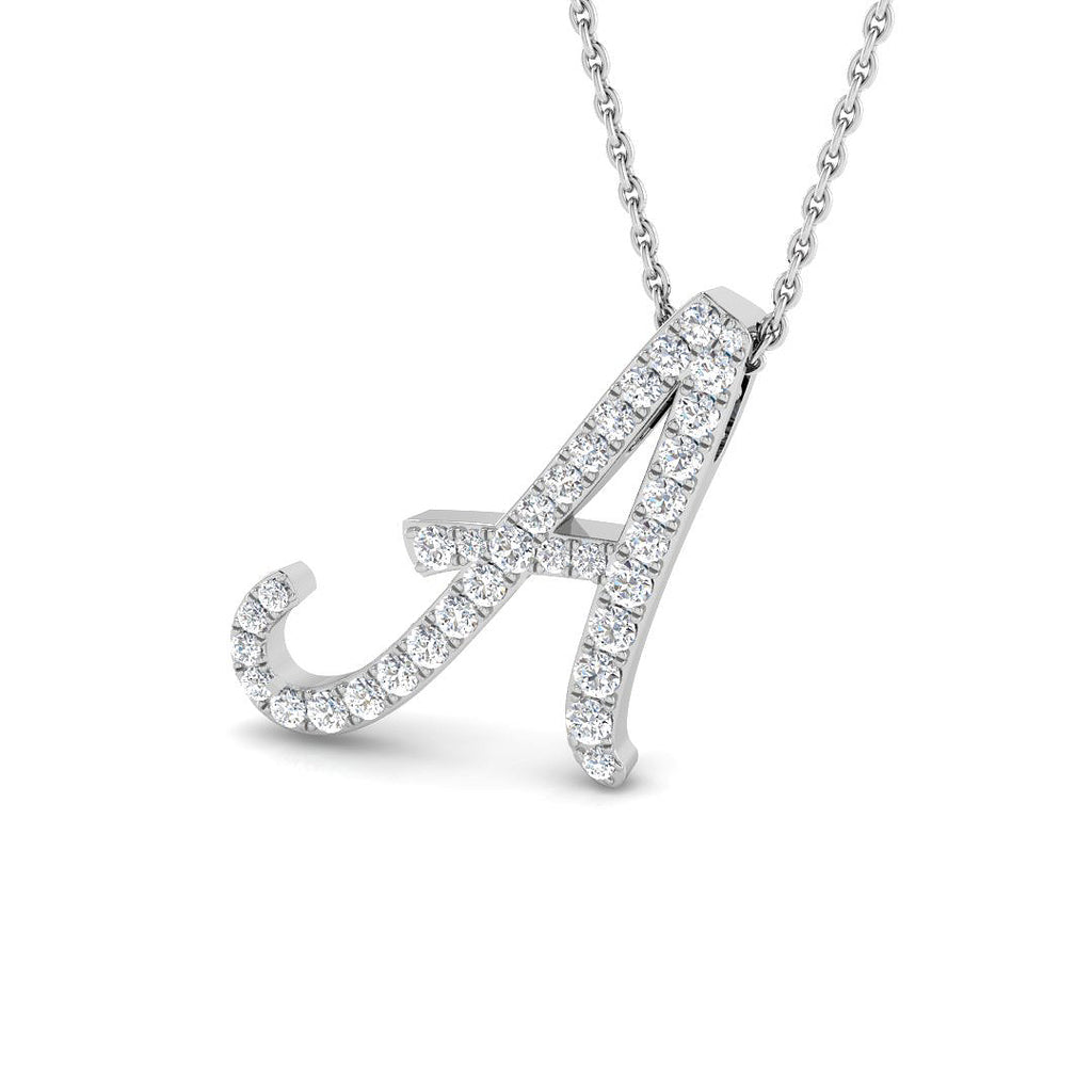 SP4909-A — Pendant - 9 KT White Gold