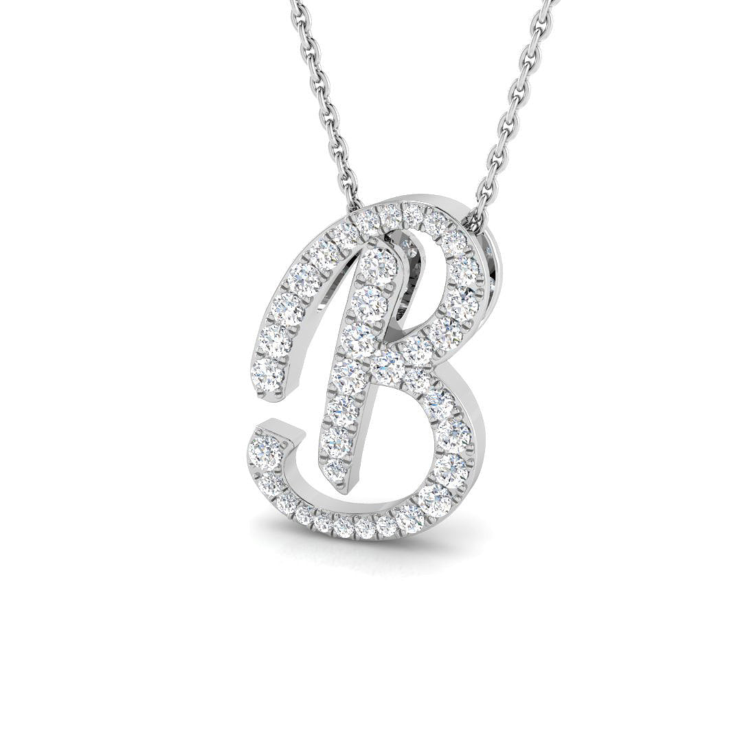 SP4909-B — Pendant - 9k White Gold