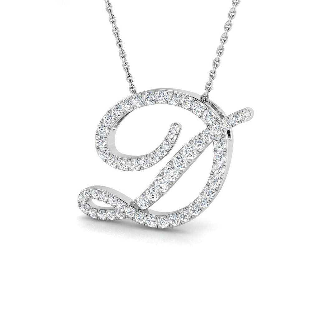 SP4909-D — Pendant - 9k White Gold