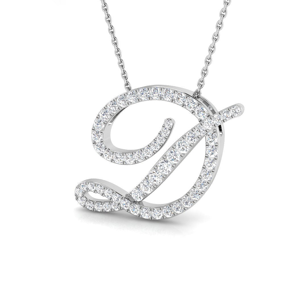SP4909-D — Pendant - 9k White Gold