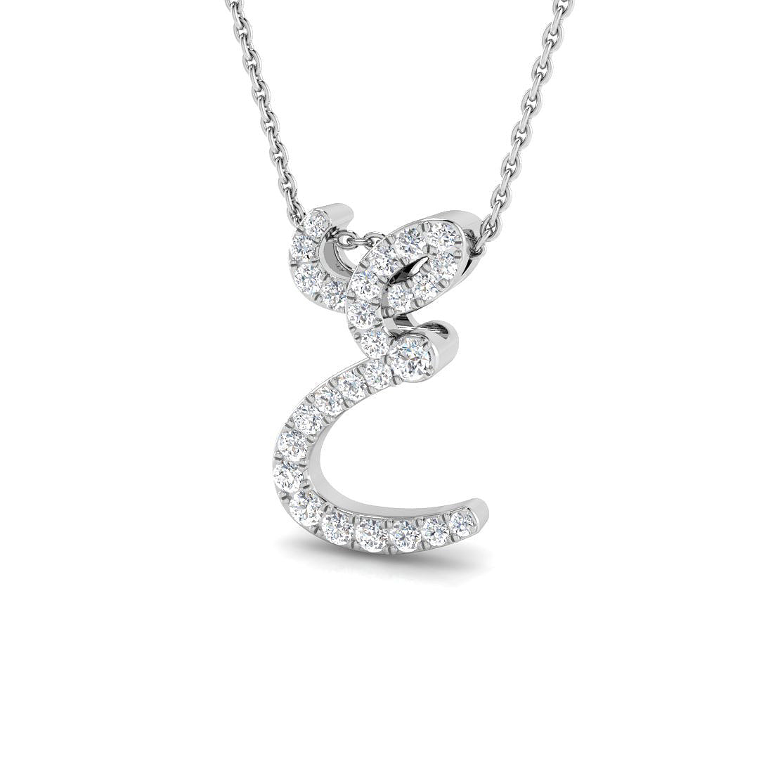 SP4909-E — Pendant - 9k White Gold