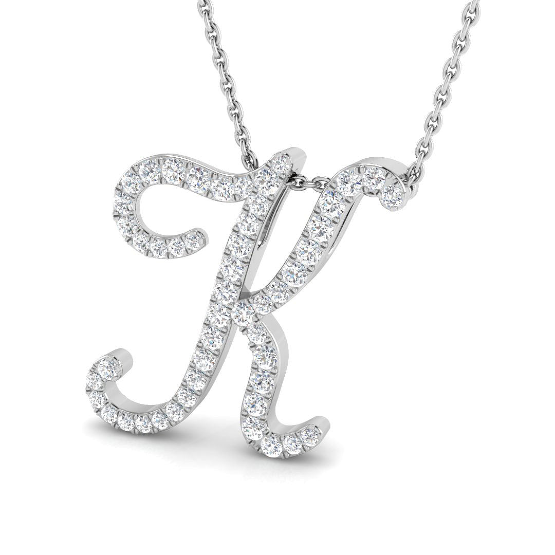 SP4909-K — Pendant - 9k White Gold
