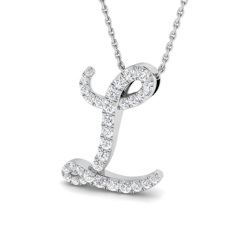 SP4909-L — Pendant - 9k White Gold