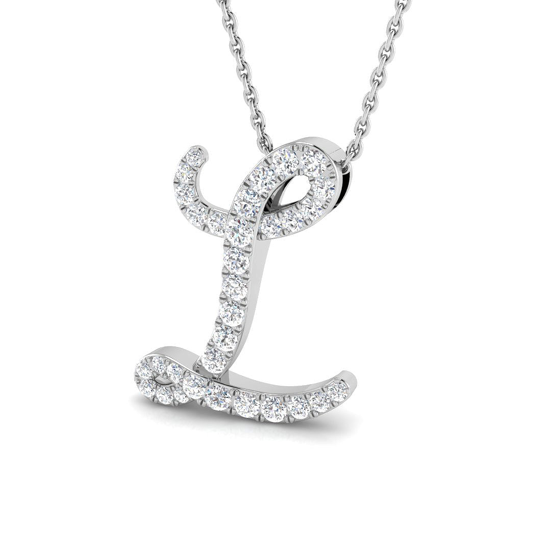 SP4909-L — Pendant - 9k White Gold