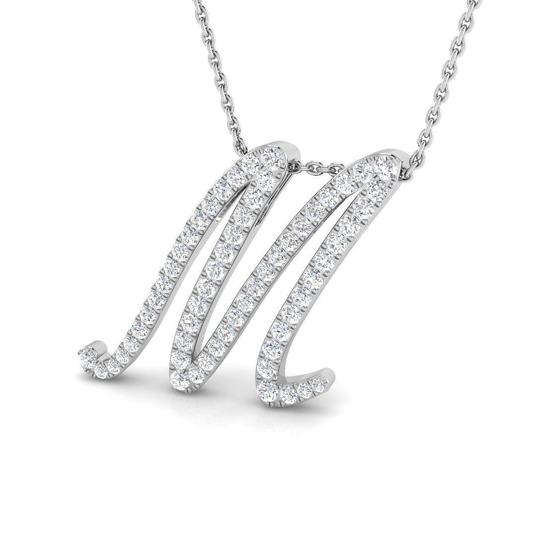 SP4909-M — Pendant - 9k White Gold