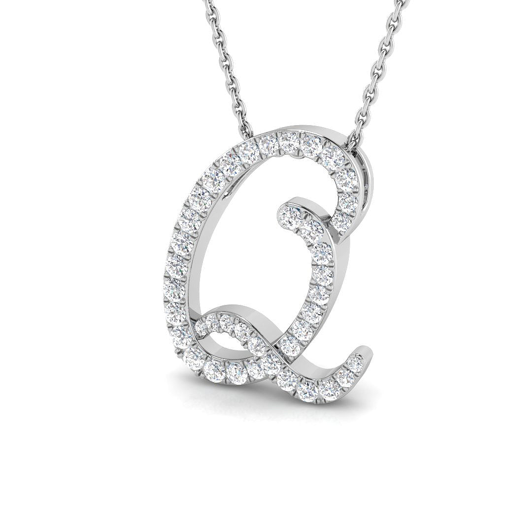 SP4909-Q — Pendant - 9k White Gold