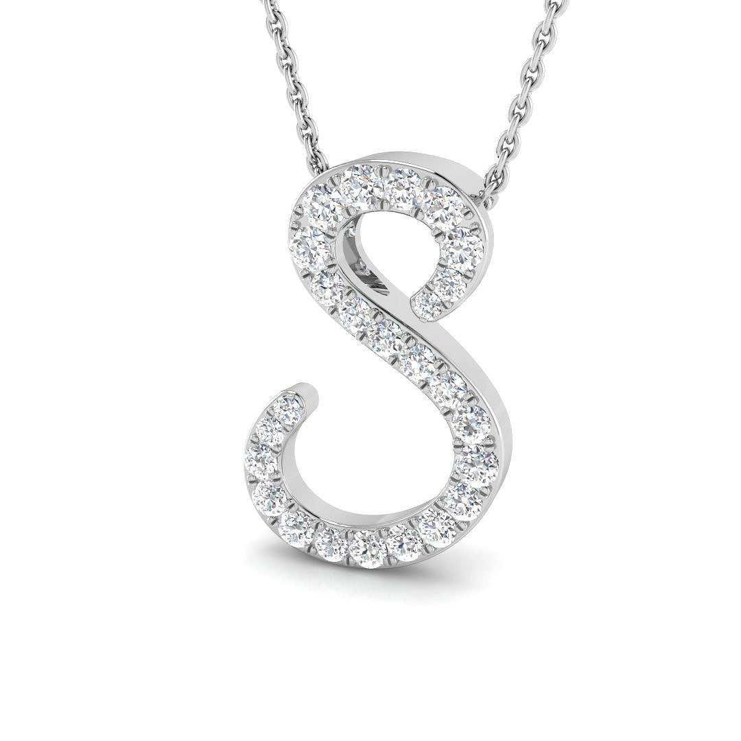 SP4909-S — Pendant - 9k White Gold