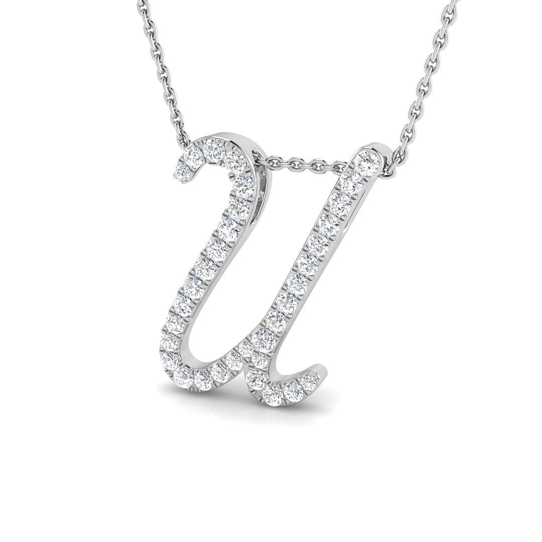 SP4909-U — Pendant - 9k White Gold