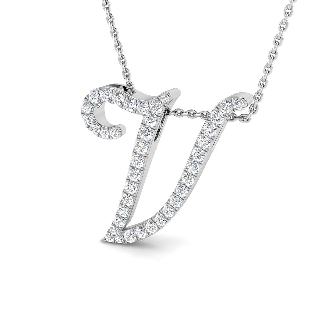 SP4909-V — Pendant - 9k White Gold