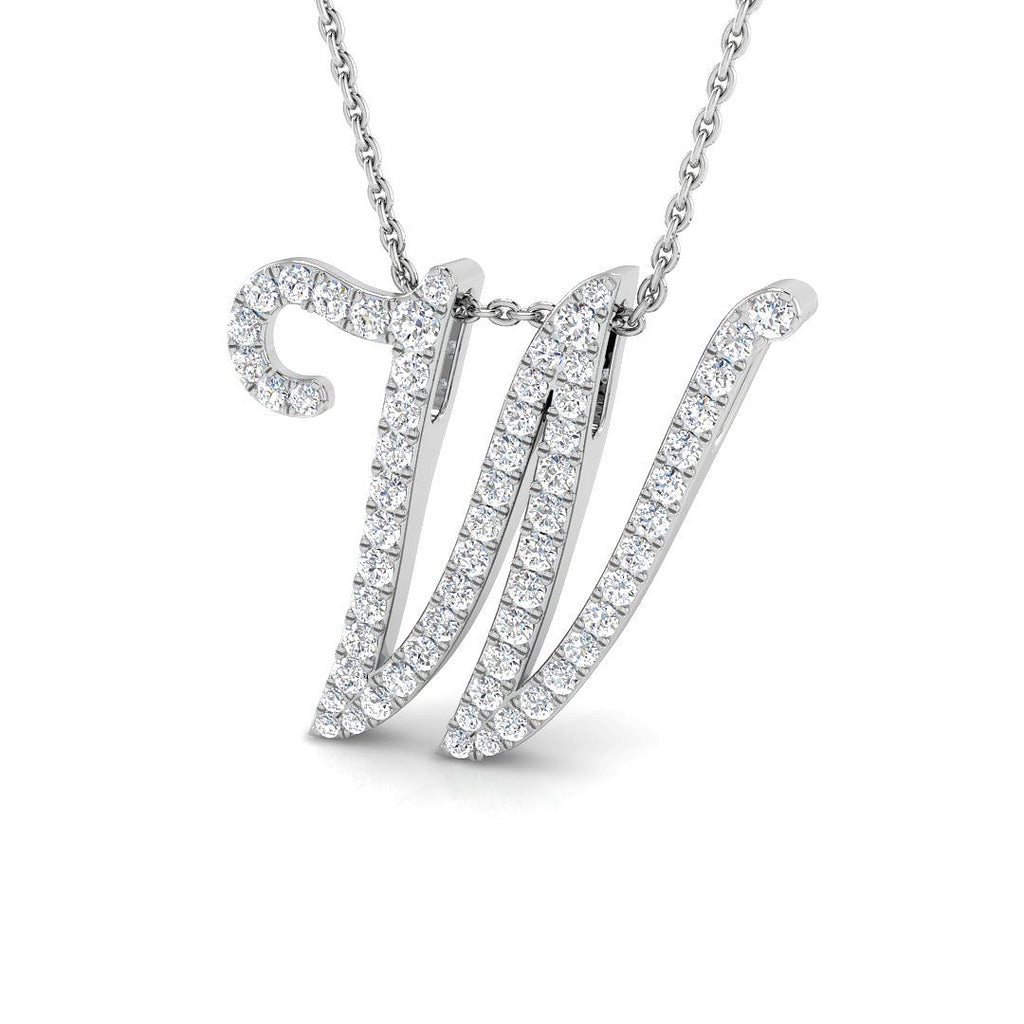 SP4909-W — Pendant - 9k White Gold