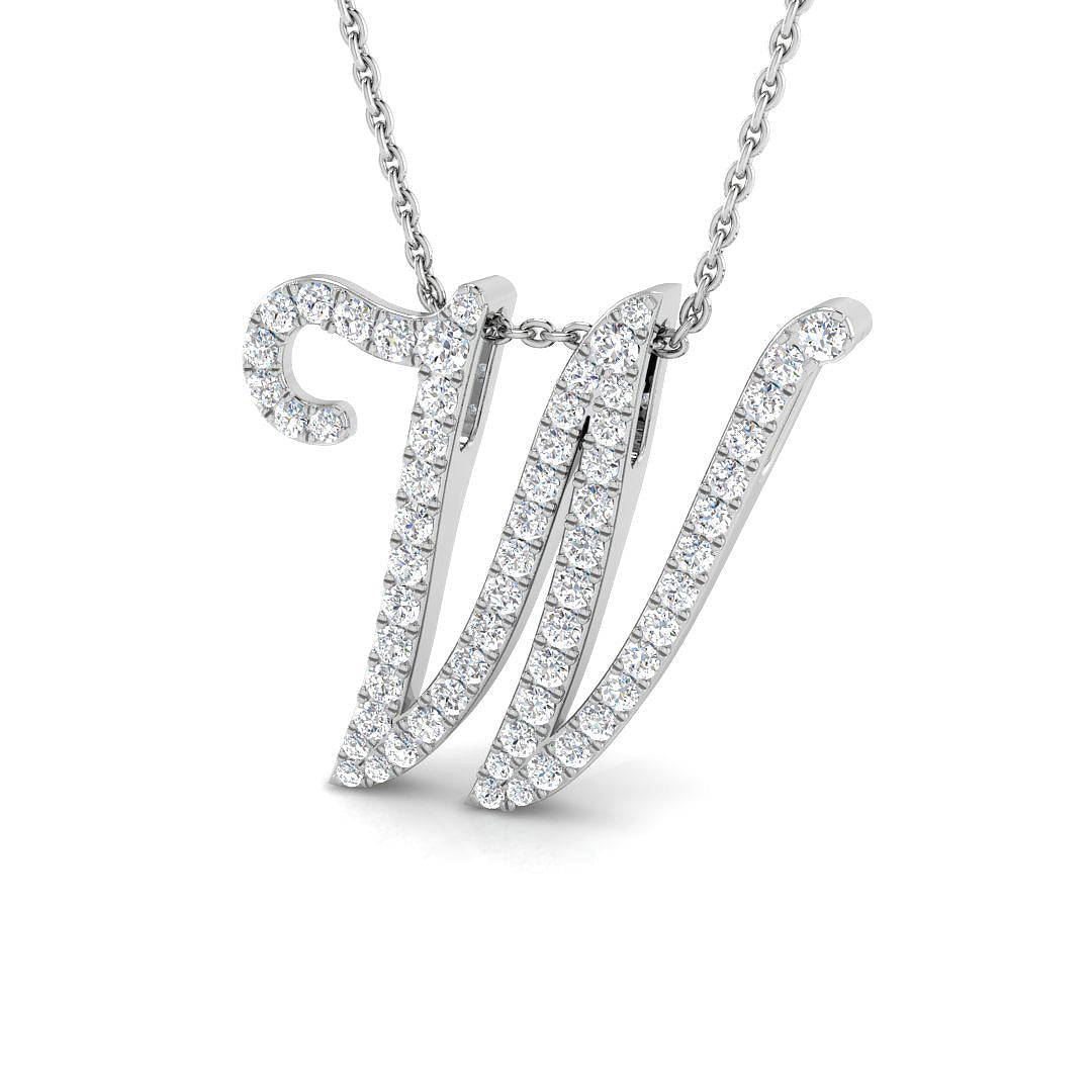 SP4909-W — Pendant - 9k White Gold