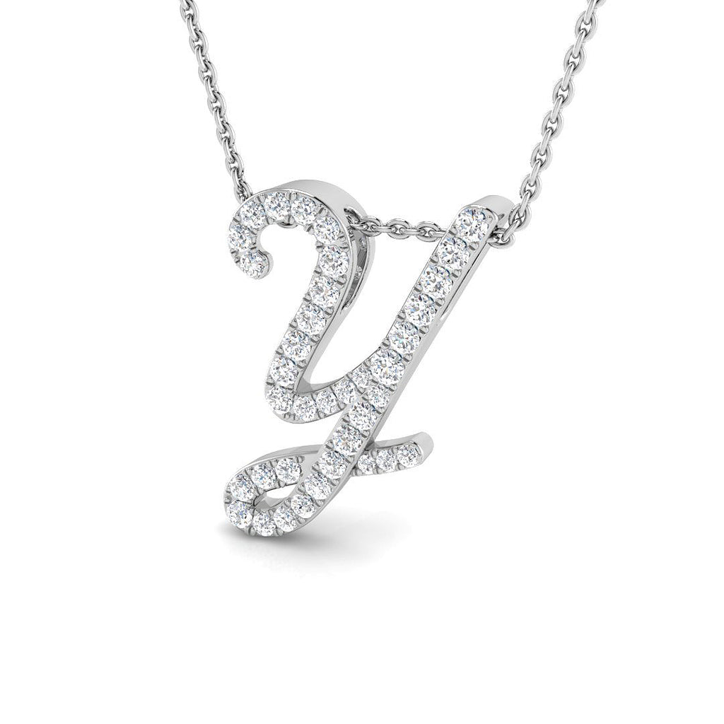 SP4909-Y — Pendant - 9k White Gold