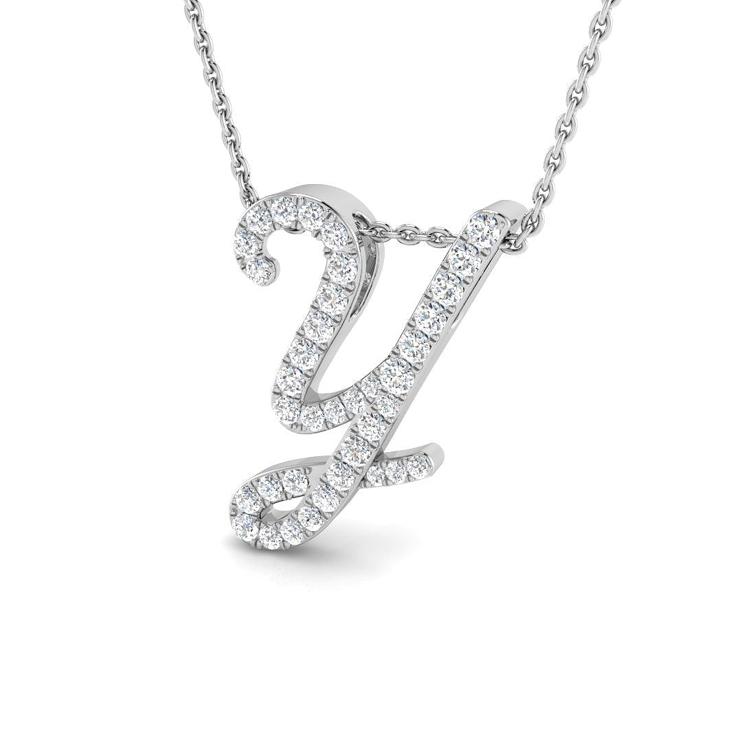 SP4909-Y — Pendant - 9k White Gold