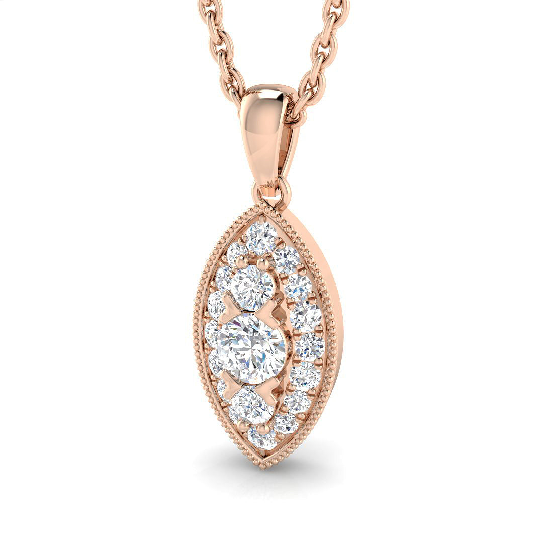 SP4924 — Pendant - 9k Rose Gold