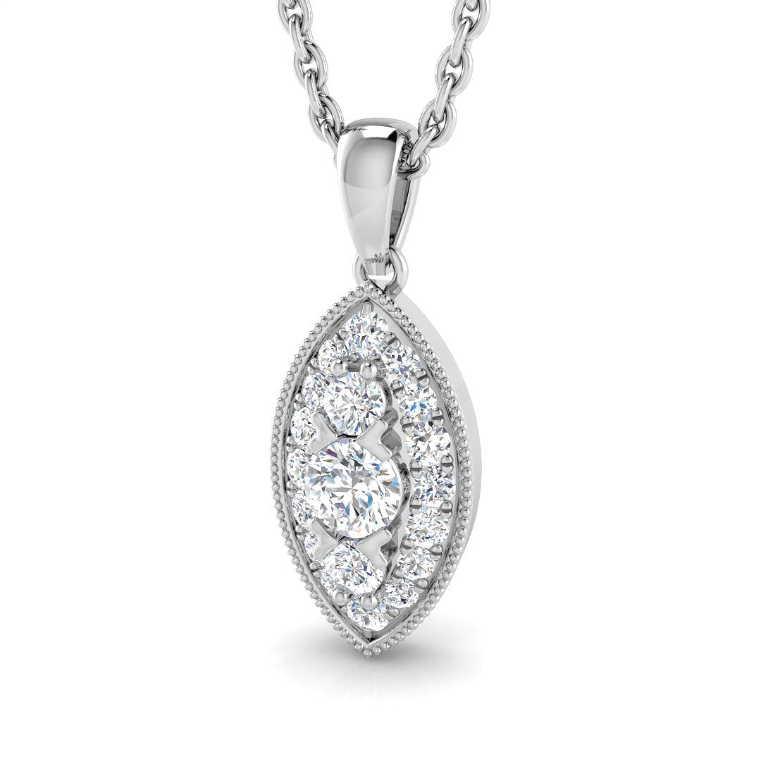 SP4924 — Pendant - 9k White Gold