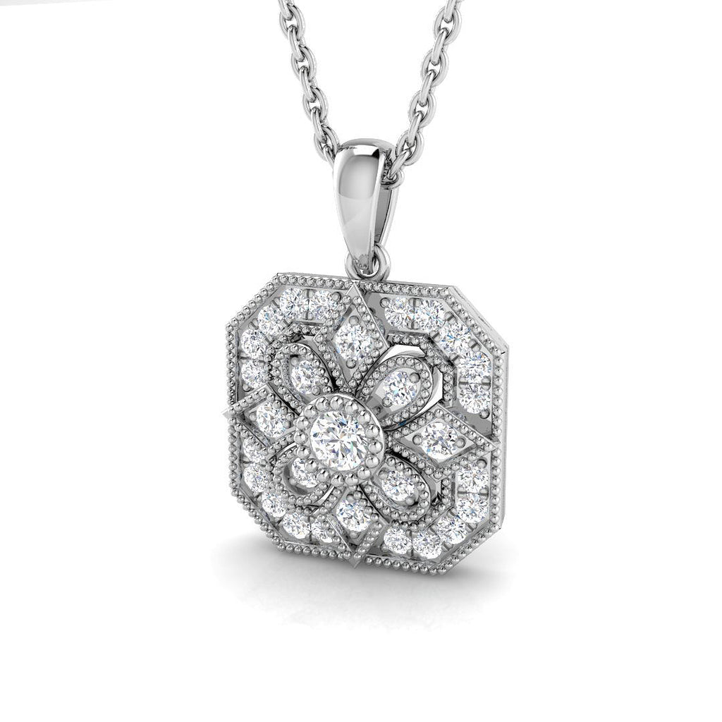 SP4925 — Pendant - 9k White Gold