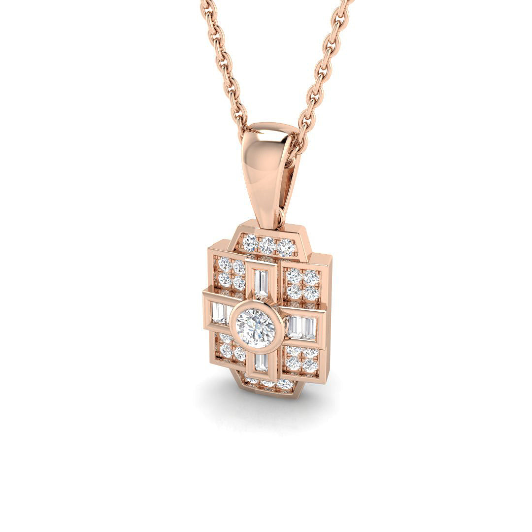 SP4926 — Pendant - 9k Rose Gold