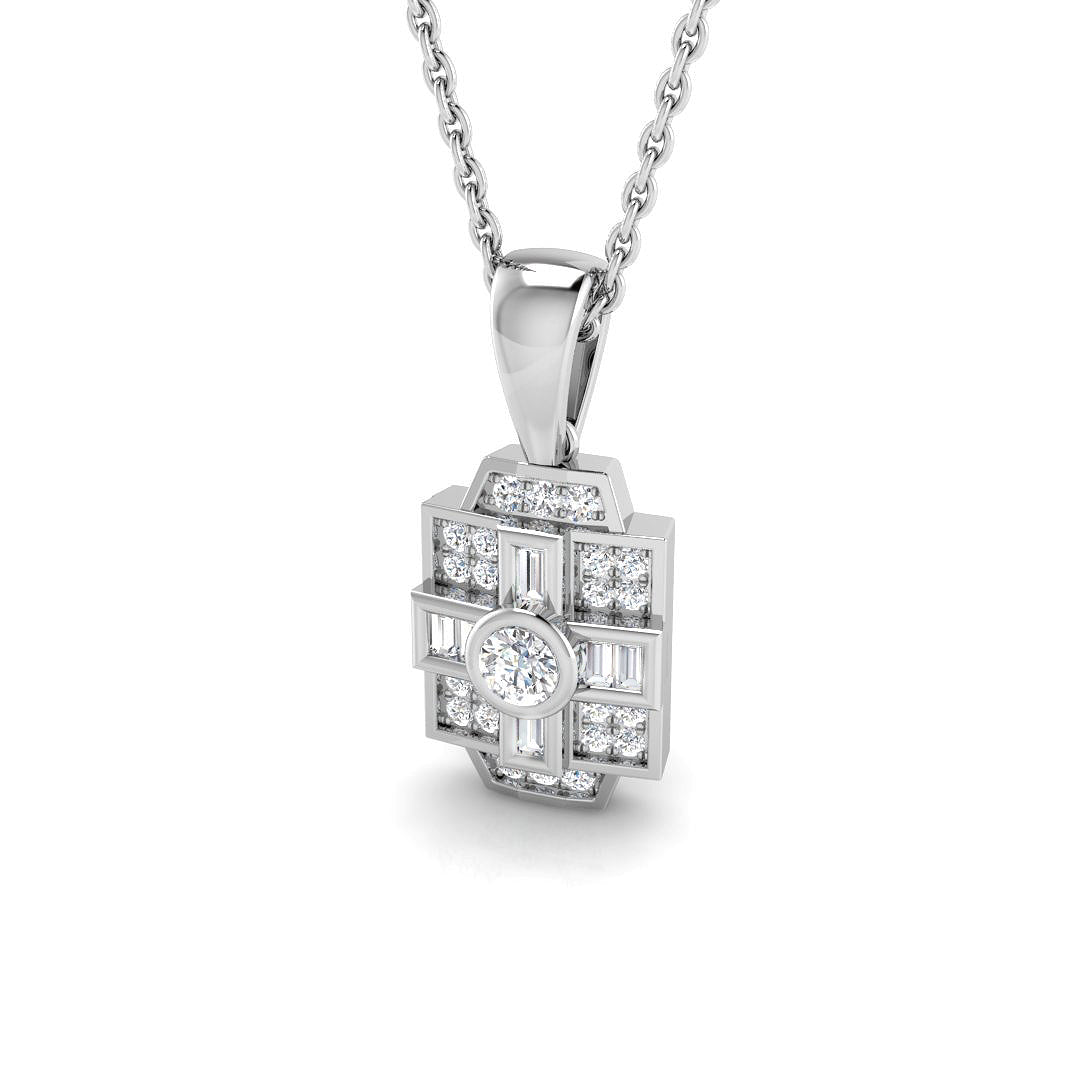 SP4926 — Pendant - 9k White Gold