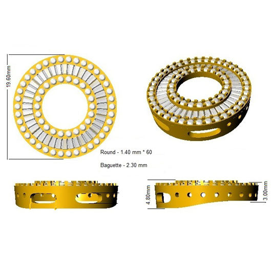 SP4932 — Pendant - 9k Yellow Gold detail