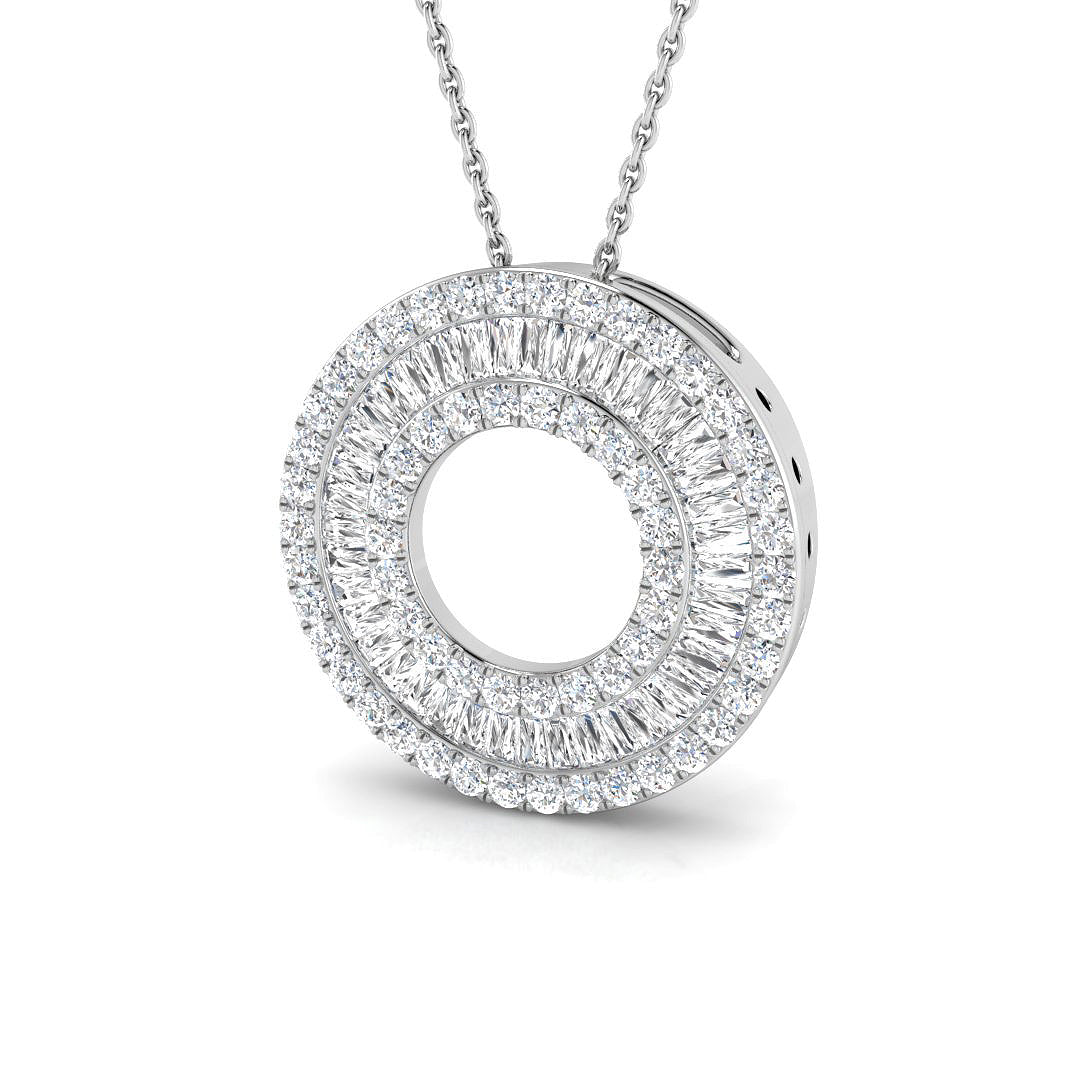 SP4768 — Pendant - 9 KT White Gold