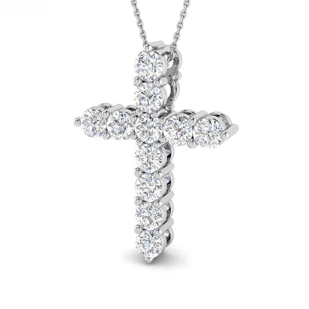 SP4941 — Cross - 9k White Gold