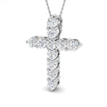 SP4941 — Cross - 9k White Gold