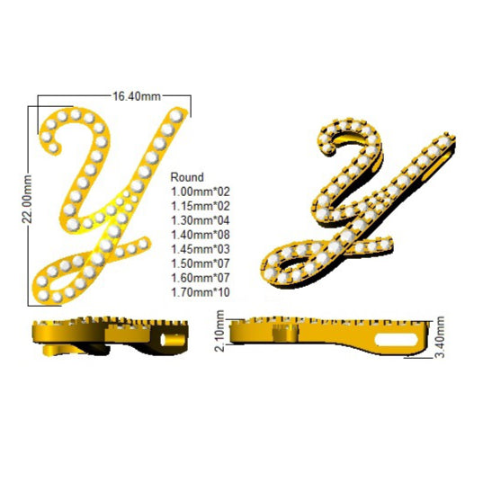 SP4945-Y — Pendant - 9k Yellow Gold detail