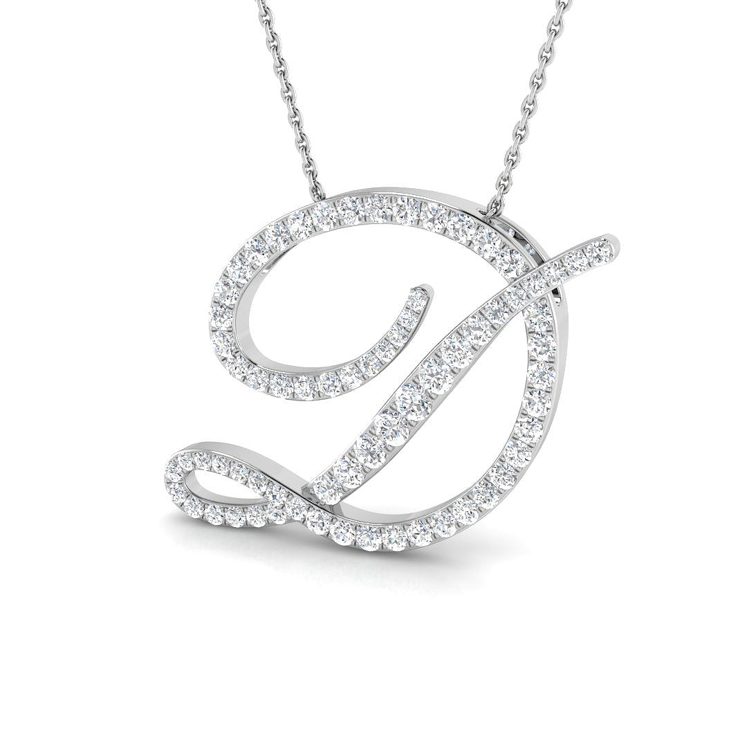 SP4945-D — Pendant - 9k White Gold
