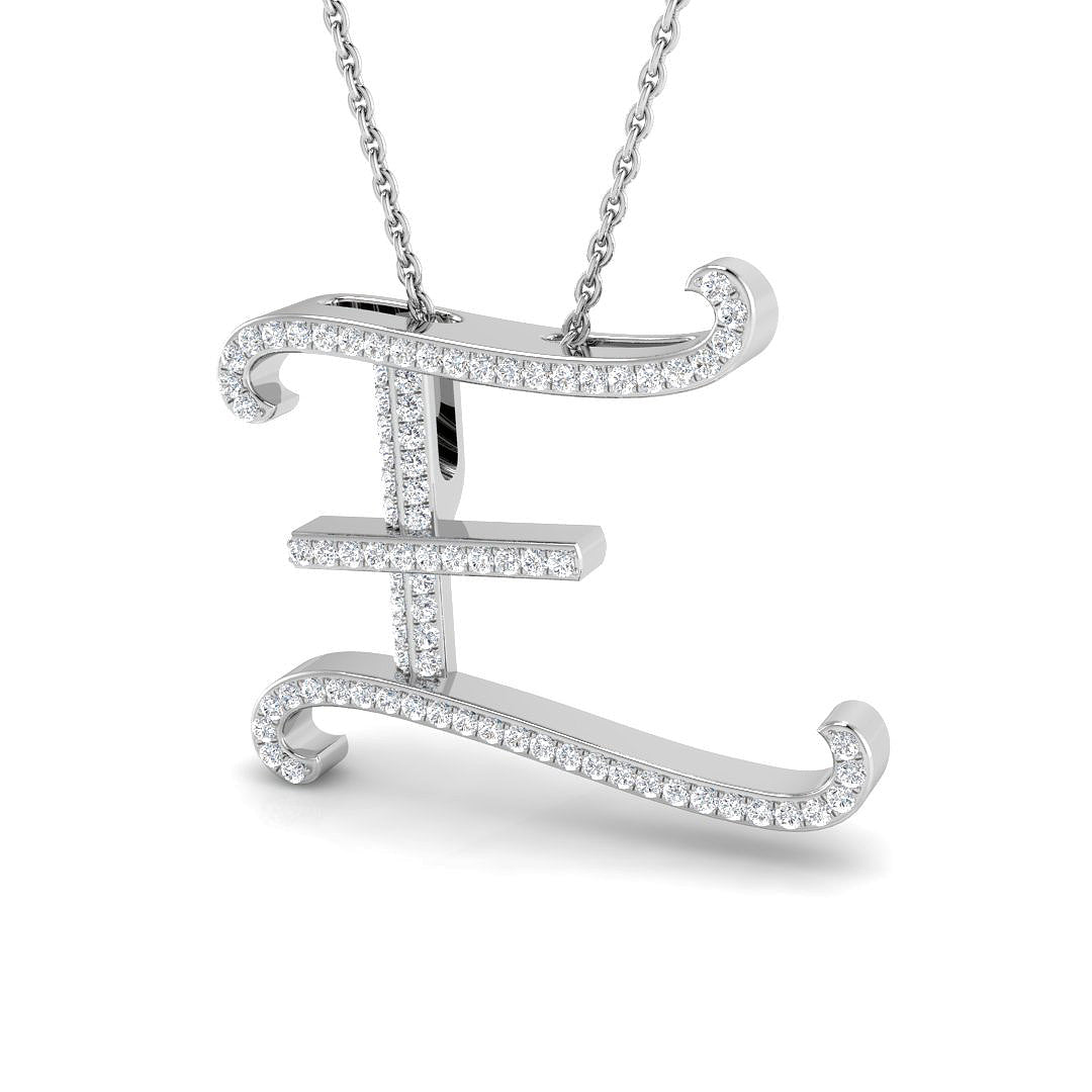 SP4945-E — Pendant - 9k White Gold