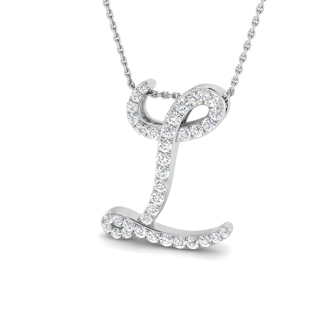 SP4945-L — Pendant - 9k White Gold