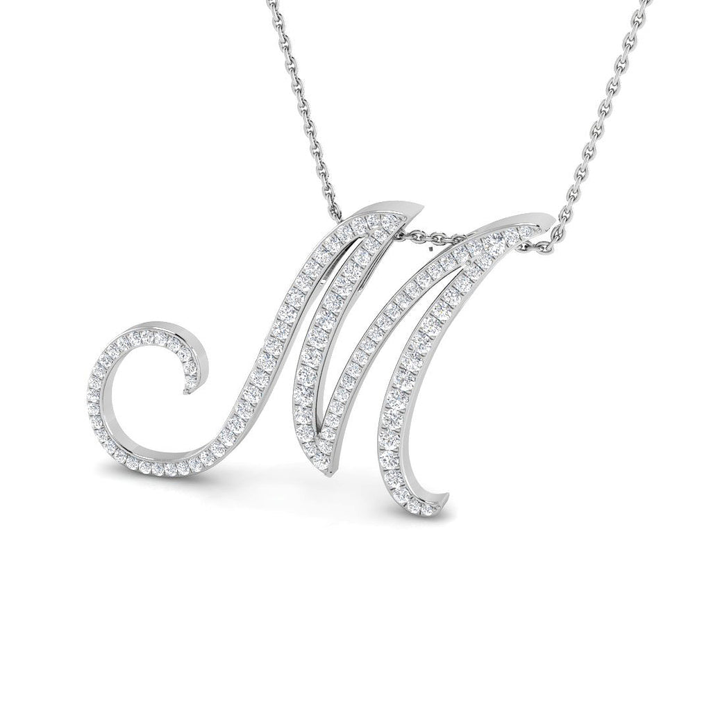 SP4945-M — Pendant - 9k White Gold