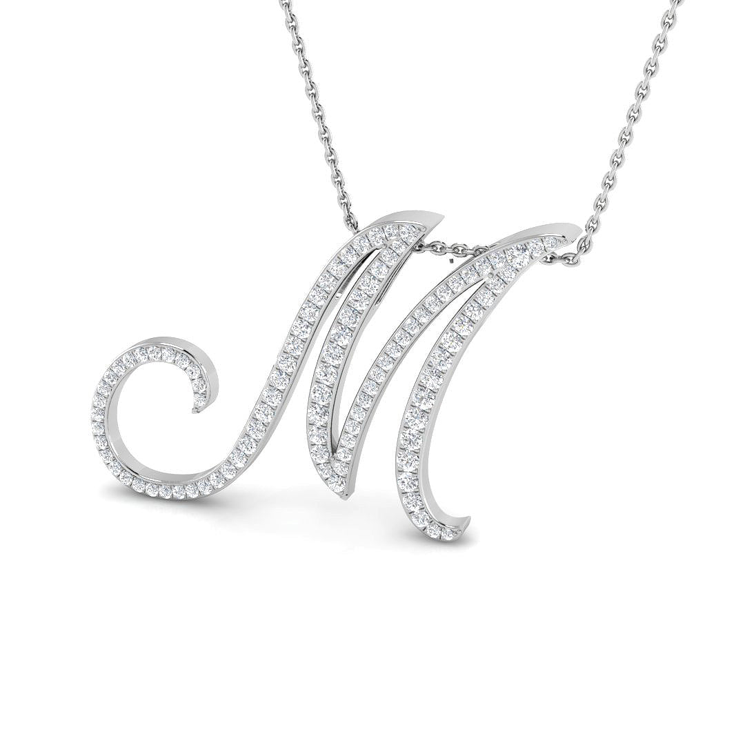 SP4945-M — Pendant - 9k White Gold